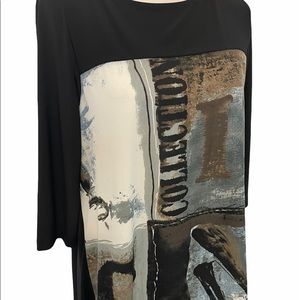 IC Connie K Top Med Stretch Art to Wear Pocket